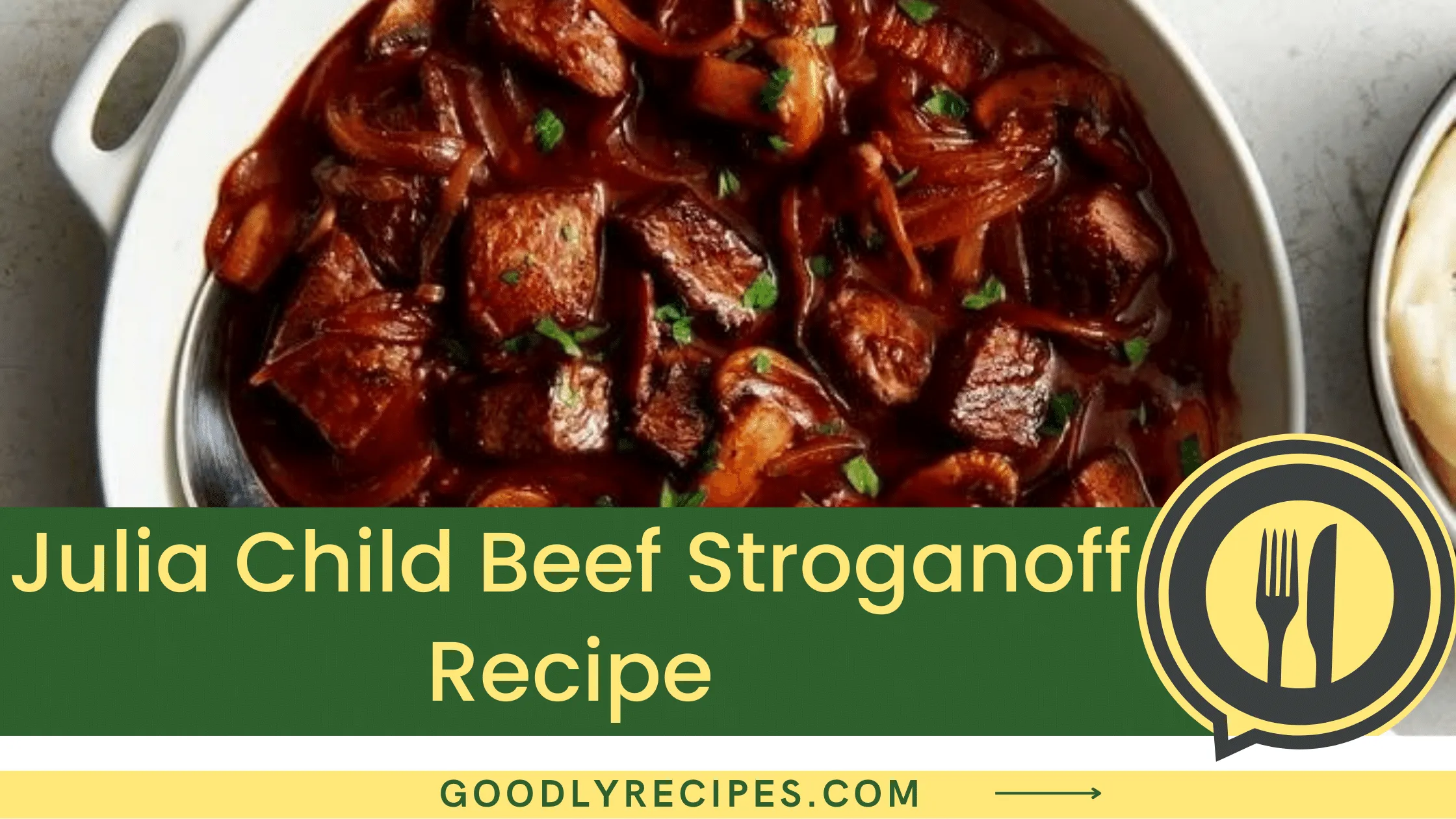 Julia Child Beef Stroganoff Recipe