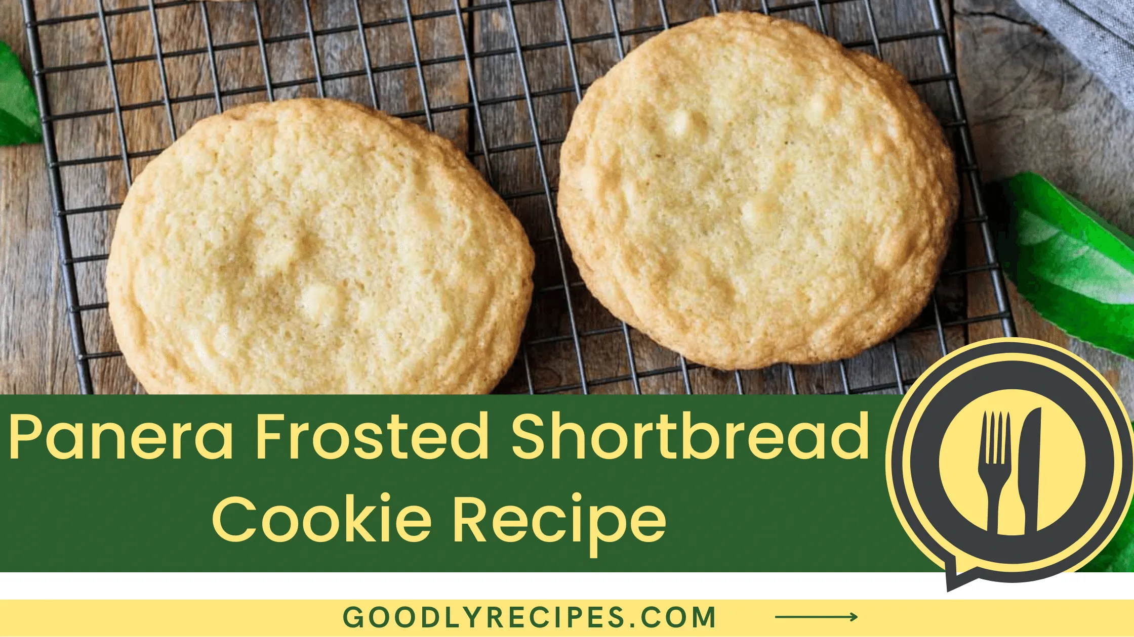 Panera Frosted Shortbread Cookie Recipe