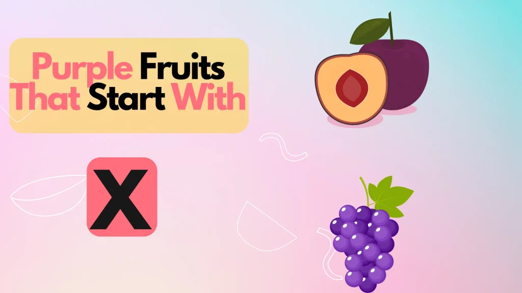 Purple Fruits That Start With Letter X