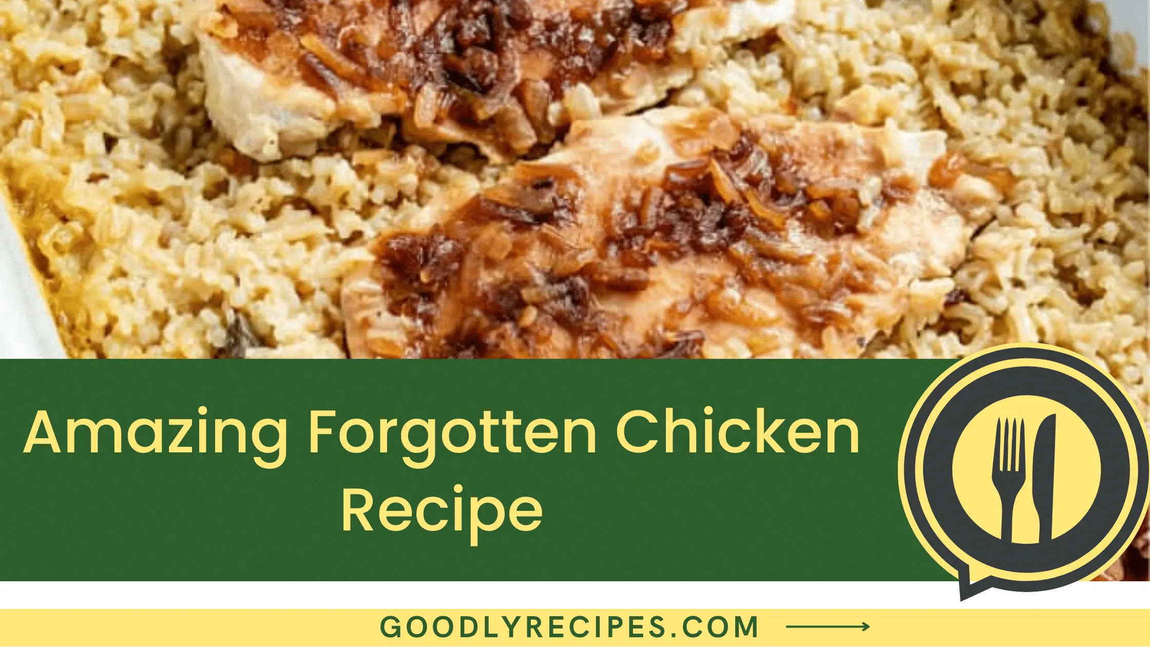 Amazing Forgotten Chicken Recipe - For Food Lovers